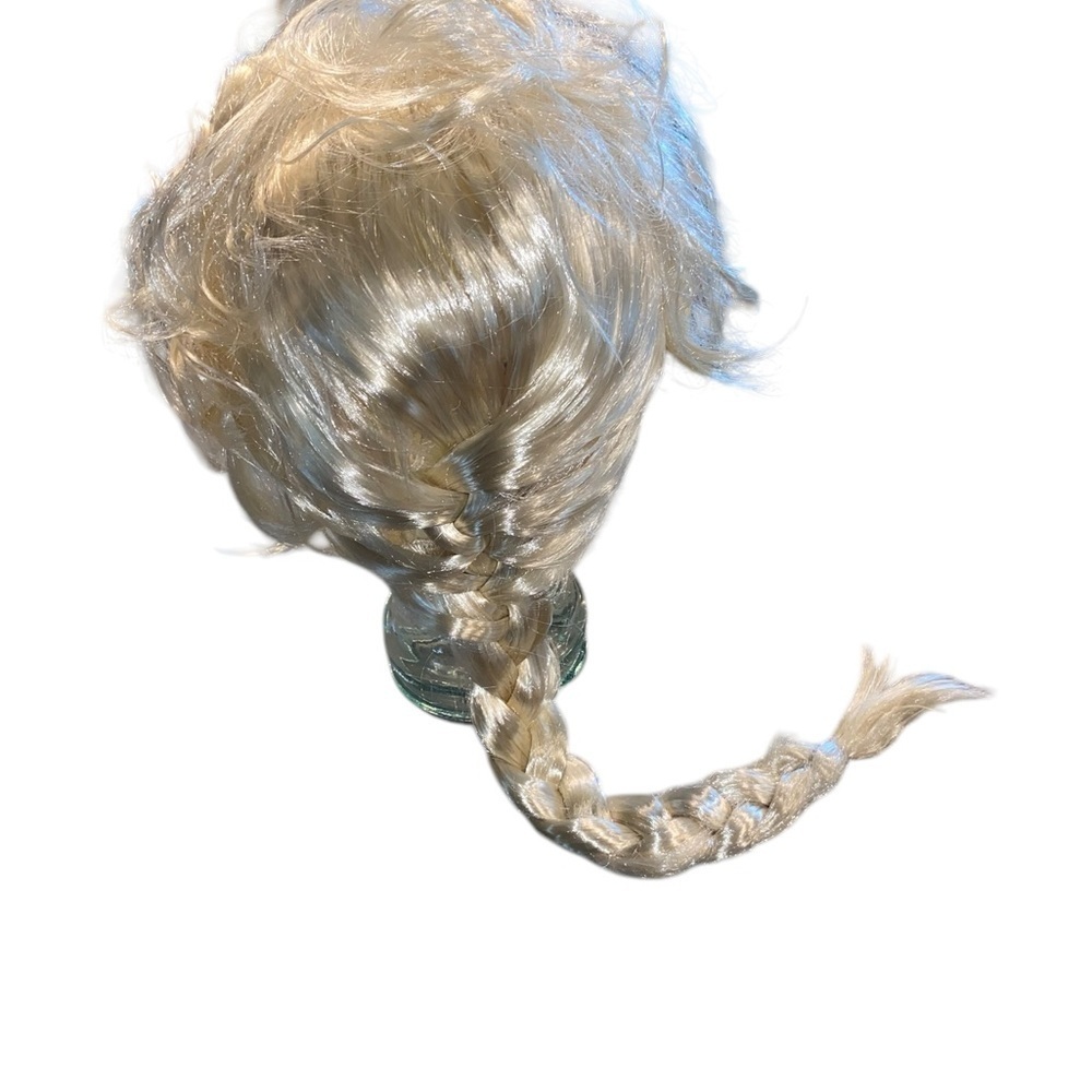 Frozen II Elsa Wig blonde braid wig Disney Princess halloween Costume - Picture 4 of 9